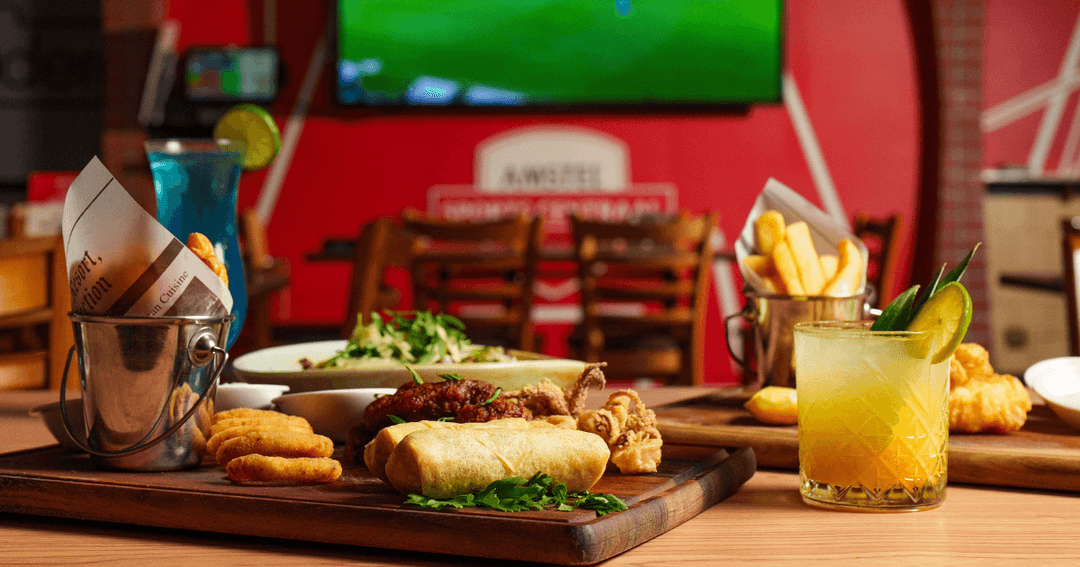Food and drinks served