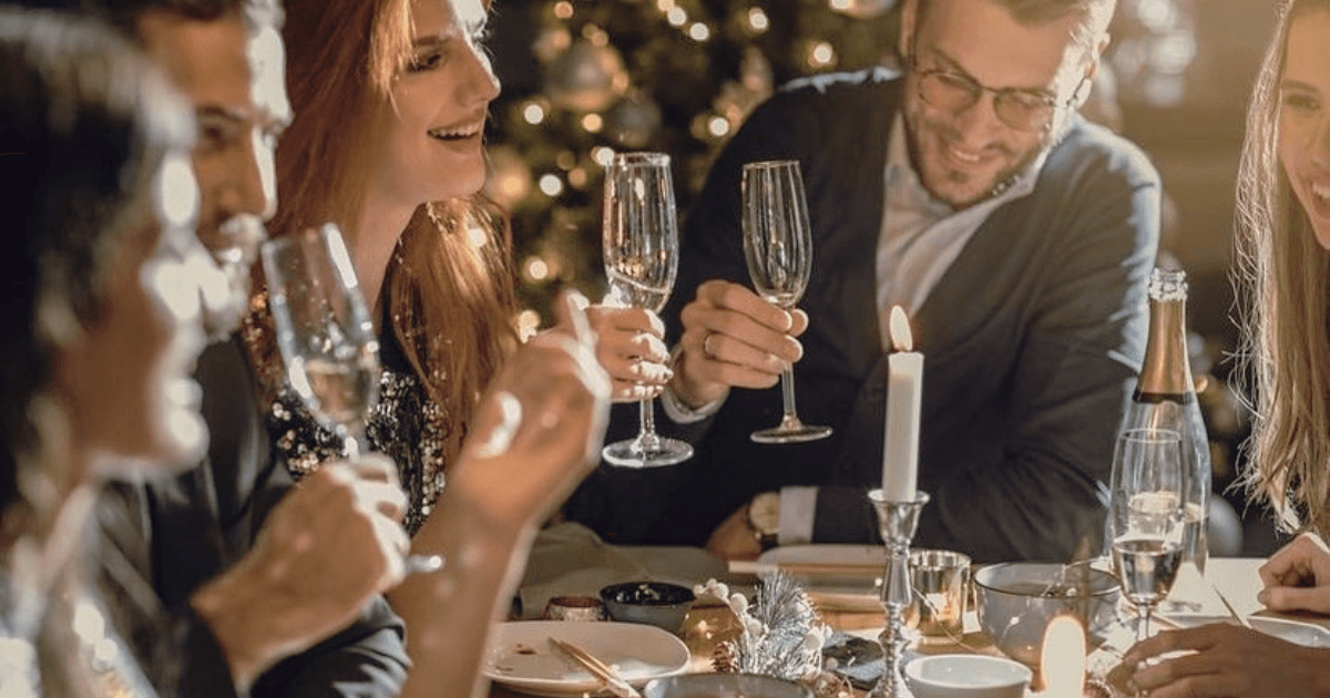 Elegant New Year's Eve celebration at The Cavendish.