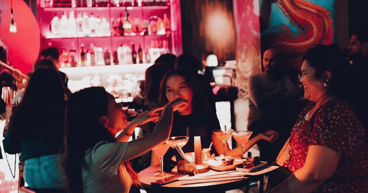 guests dining at High So Al Barsha