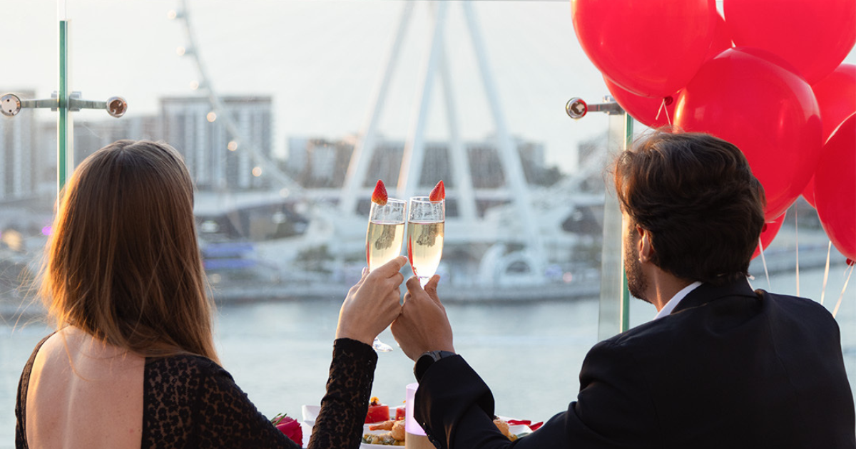 Valentine's Day at Pure Sky Lounge