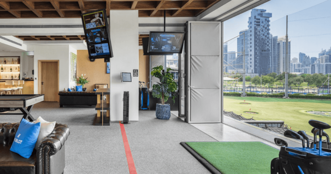 The VIP SUITE at Topgolf Dubai