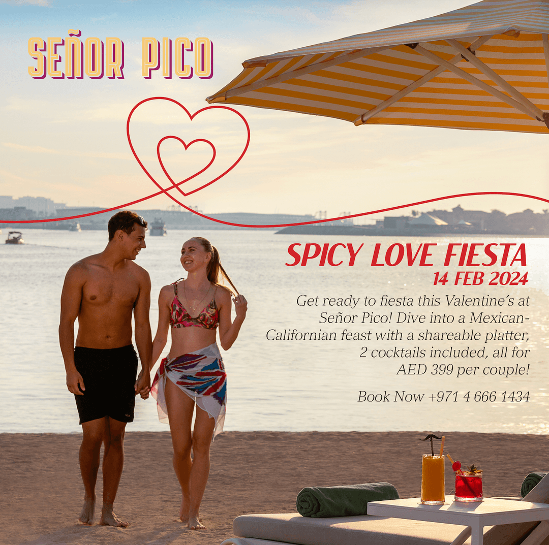 Photo of A Beachside Love Affair - Señor Pico's Special Valentine’s Menu