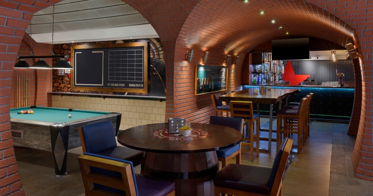 Interior of The Underground Pub in JBR