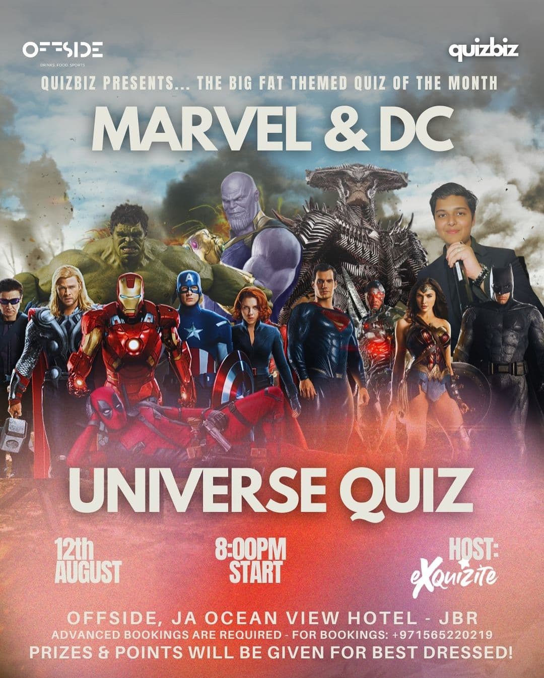 QuizBiz's August Quiz brochure