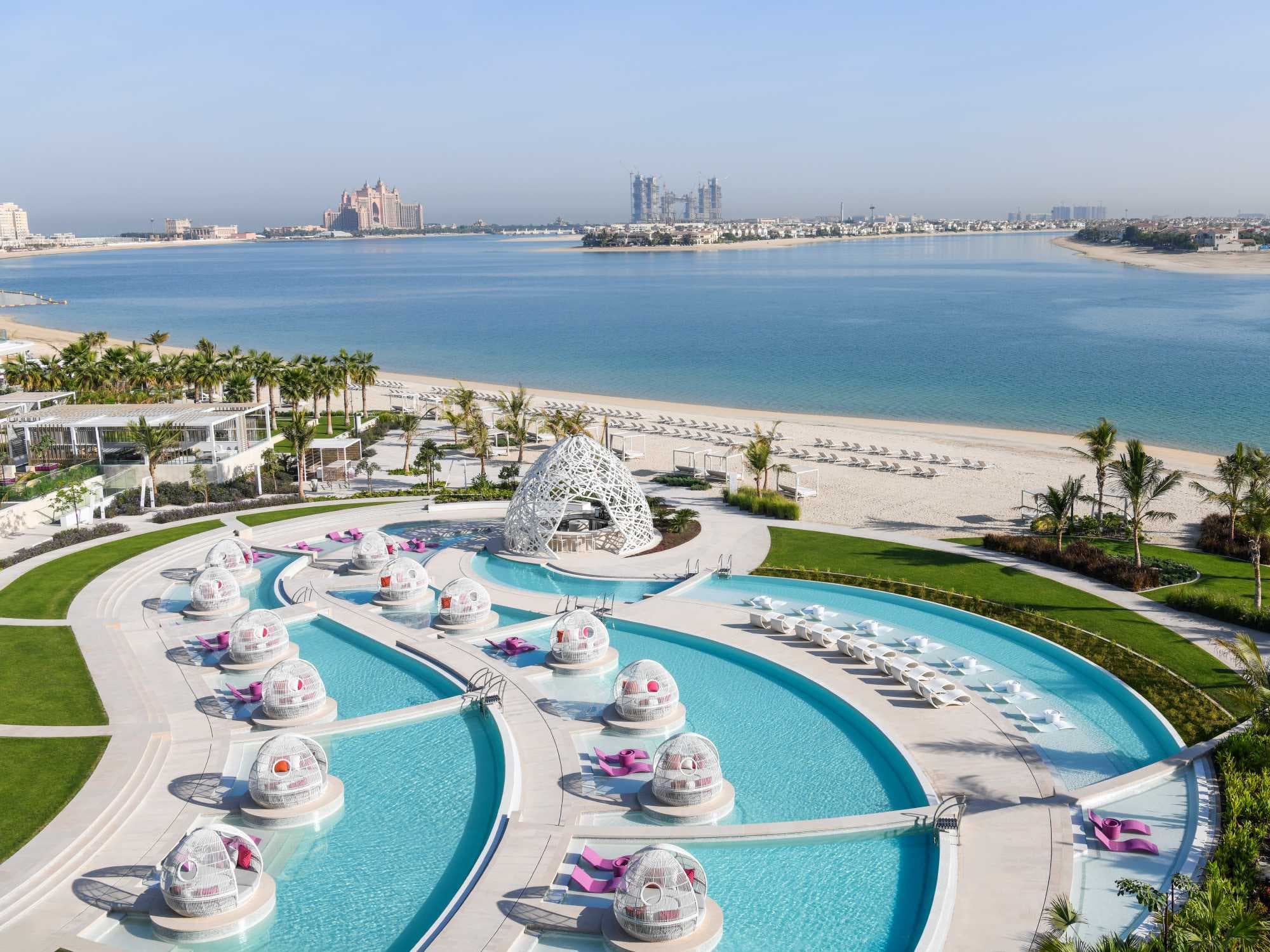 WET Deck at W Dubai - The Palm photo